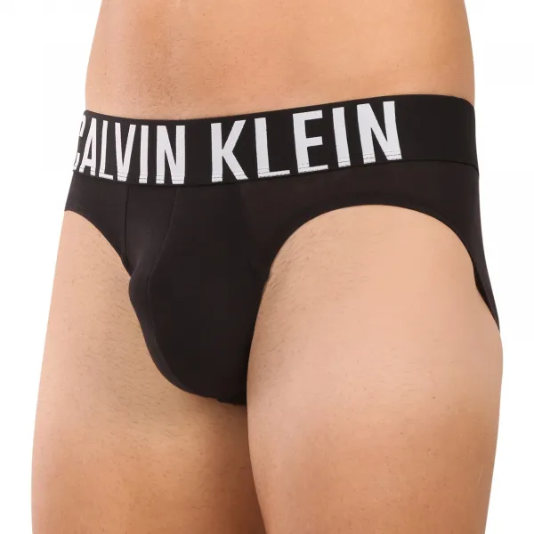 3PACK pánske slipy Calvin Klein čierné (NB3607A-ZDM) S