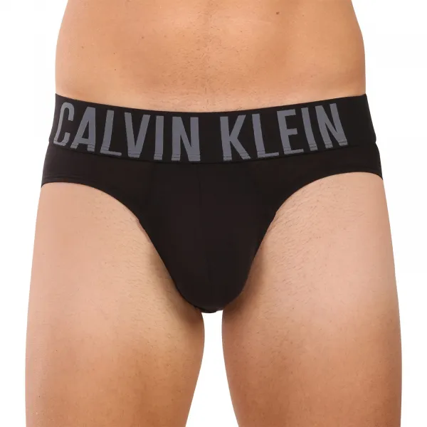 3PACK pánske slipy Calvin Klein čierné (NB3607A-ZDM) S