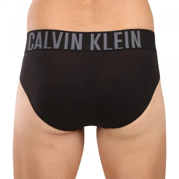 3PACK pánske slipy Calvin Klein čierné (NB3607A-ZDM) S