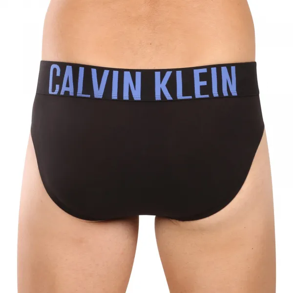 3PACK pánske slipy Calvin Klein čierné (NB3607A-ZDM) S