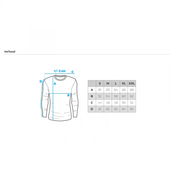 Pánsky sveter OMBRE Sweater OM-SWSW-0183 V-3ight grey