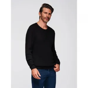 Pánsky sveter OMBRE Sweater OM-SWSW-0182 V-2 black