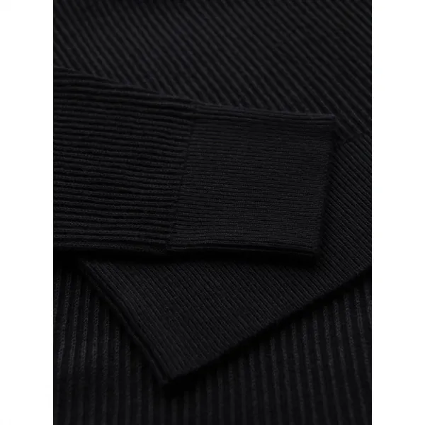 Pánsky sveter OMBRE Sweater OM-SWSW-0182 V-2 black