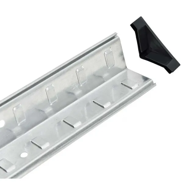 Kovový rohový regál 180x70x40-70 cm, 5 políc, nosnosť 875 kg