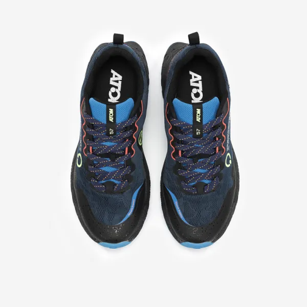 Pánska bežecká trailová obuv ATOM Terra 2.0 Low Density M dark blue