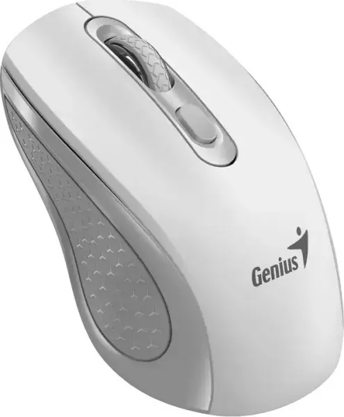 GENIUS Myš NX-8025S, Bezdrátová, bílo-šedá