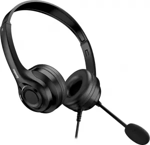 Genius HS-235U sluchátka s mikrofonem, drátová, černá