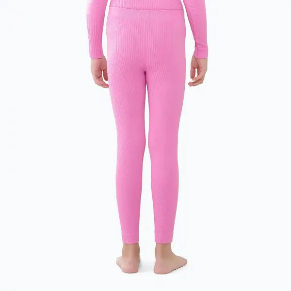 Dievčenské termoprádlo vrchný a spodný diel 4F JUNIOR SEAMLESS UNDERWEAR F251-4FJWAW25USEAF251-55S-HOT PINK