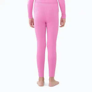 Dievčenské termoprádlo vrchný a spodný diel 4F JUNIOR SEAMLESS UNDERWEAR F251-4FJWAW25USEAF251-55S-HOT PINK