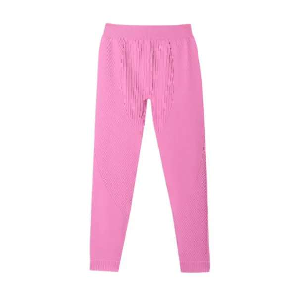 Dievčenské termoprádlo vrchný a spodný diel 4F JUNIOR SEAMLESS UNDERWEAR F251-4FJWAW25USEAF251-55S-HOT PINK