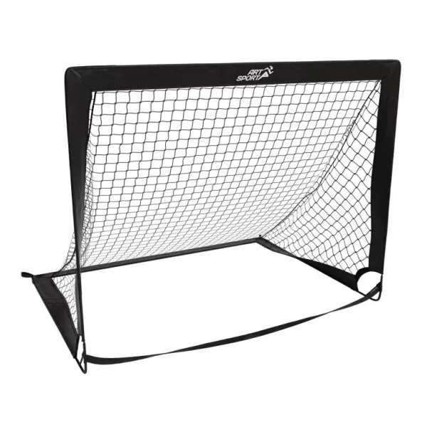 Sada skladacích futbalových bránok Goal Master 2 ks - čierna