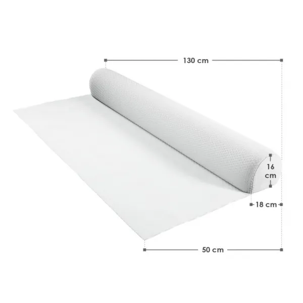 Detská nafukovacia zábrana Louana 130 cm, biela