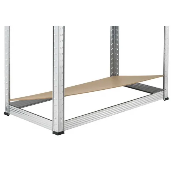 Kovový regál Easy 2 ks 160x80x40 cm, 4 police, nosnosť 640kg