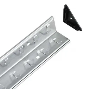 Kovový regál Easy 2 ks 160x80x40 cm, 4 police, nosnosť 640kg