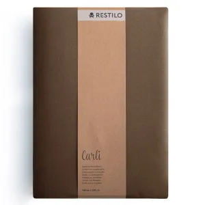 3kraft Záves Carli s priechodkami hnedý, veľkosť 200x270
