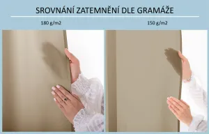 3kraft Záves Carli s priechodkami béžový, veľkosť 200x270