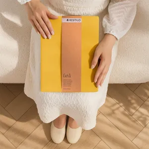 3kraft Záves Carli s priechodkami horčicový, veľkosť 200x270
