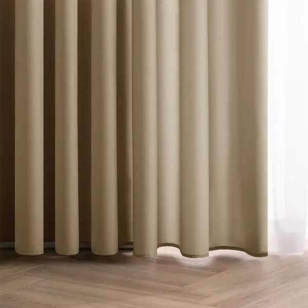 3kraft Záves Carli s priechodkami béžový, veľkosť 200x270