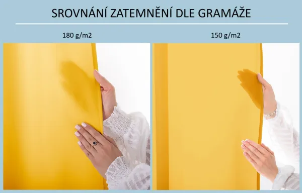 3kraft Záves Carli s priechodkami horčicový, veľkosť 200x270