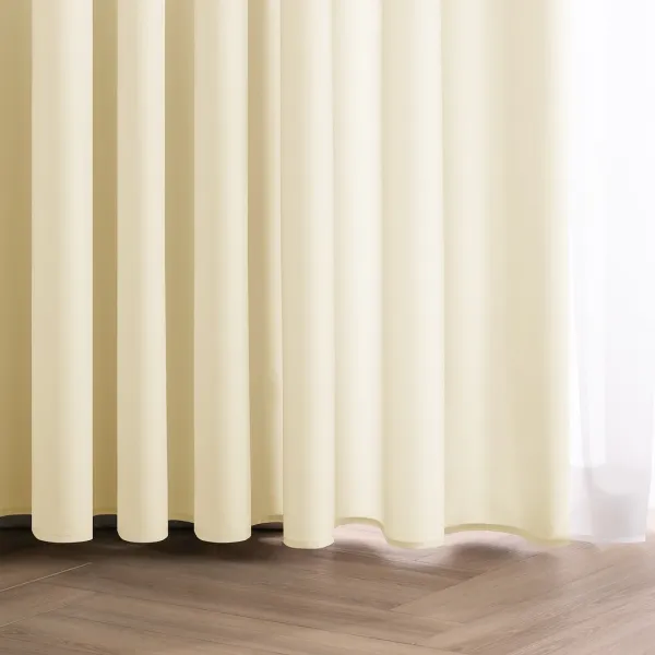 3kraft Záves Carli s priechodkami krémový, veľkosť 200x270