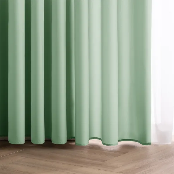 3kraft Záves Carli s očkami mätový, veľkosť 200x270