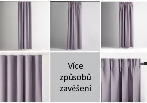 3kraft Záves Blackout s multifunkčnou páskou svetlofialový, veľkosť 200x270