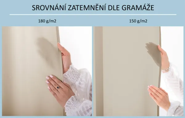 3kraft Záves Carli s priechodkami svetlo béžový, veľkosť 200x270