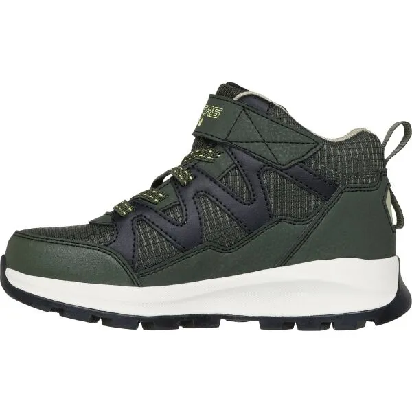 Skechers STORM BLAZER Detská zimná obuv, khaki, veľkosť