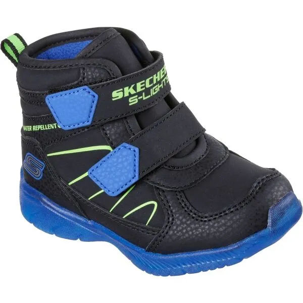 Skechers ILLUMI-BRIGHTS Detská zimná obuv, čierna, veľkosť