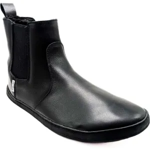 PEGRES BF 58 W Dámska zimná barefoot obuv, čierna, veľkosť