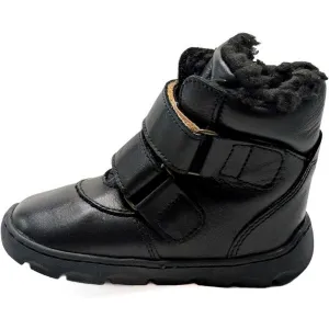 PEGRES SBF 42 2.1 Detská zimná barefoot obuv, čierna, veľkosť