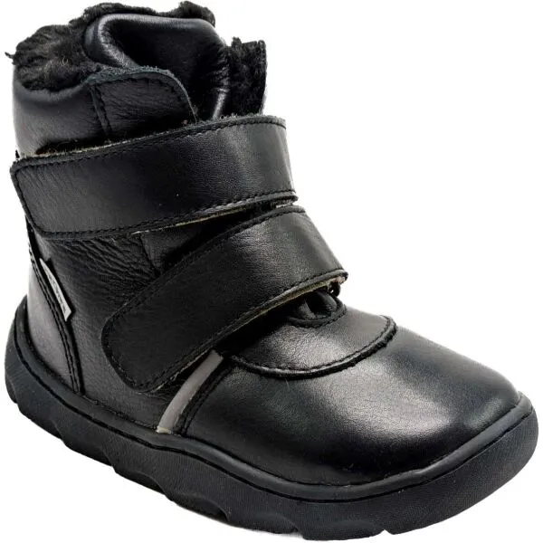 PEGRES SBF 42 2.1 Detská zimná barefoot obuv, čierna, veľkosť