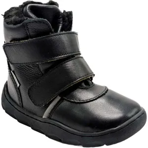 PEGRES SBF 42 2.1 Detská zimná barefoot obuv, čierna, veľkosť