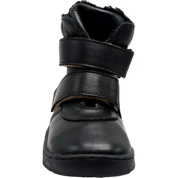 PEGRES SBF 42 2.1 Detská zimná barefoot obuv, čierna, veľkosť
