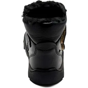 PEGRES SBF 42 2.1 Detská zimná barefoot obuv, čierna, veľkosť