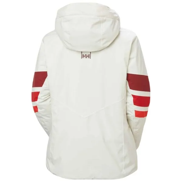 Helly Hansen W PANORAMA INS JACKET Dámska lyžiarska bunda, biela, veľkosť