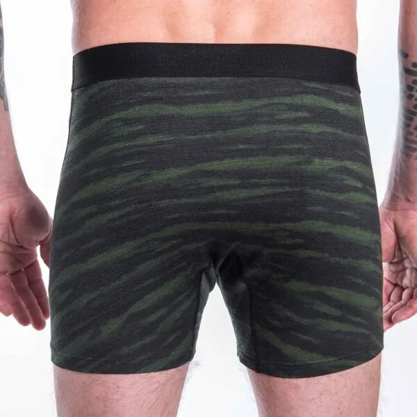 Sensor MERINO IMPRESS Pánske trenky, čierna, veľkosť