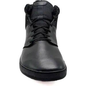 PEGRES BF 83 0.1 Pánska zimná barefoot obuv, čierna, veľkosť
