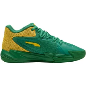 Puma DAGGER Pánska basketbalová obuv, zelená, veľkosť 43