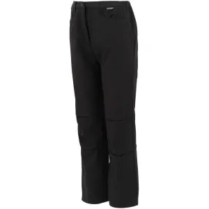 REGATTA OUTDOORS SOFTSHELL TROUSERS JR Detské nohavice, čierna, veľkosť 7-8Y