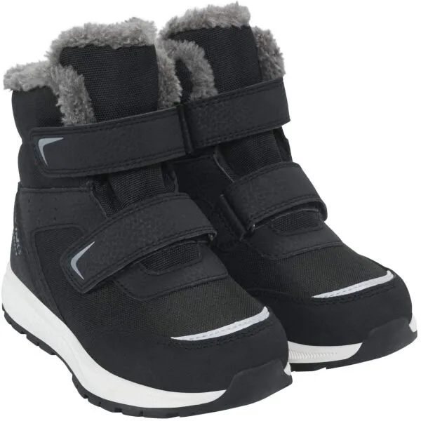 VIKING BY NORWAY EQUIP WARM WP 2V Detská zimná obuv, čierna, veľkosť
