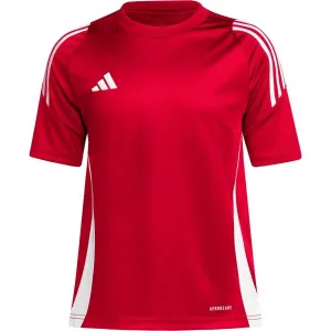 adidas TIRO24 JERSEY Y Chlapčenský futbalový dres, červená, veľkosť