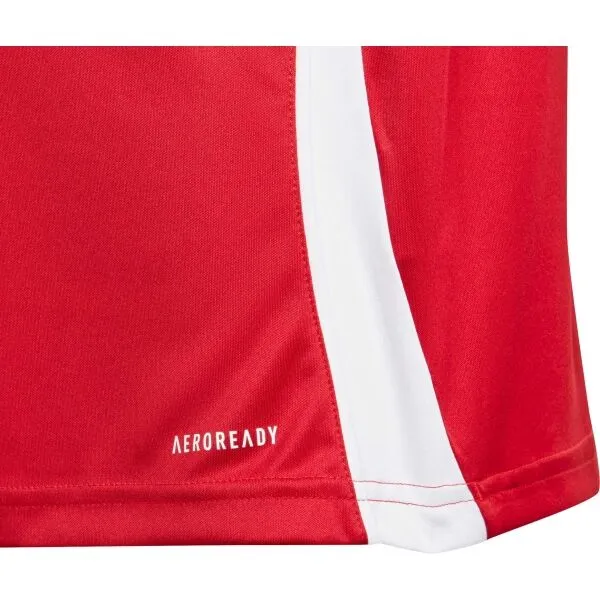 adidas TIRO24 JERSEY Y Chlapčenský futbalový dres, červená, veľkosť