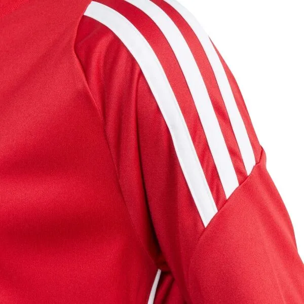 adidas TIRO24 JERSEY Y Chlapčenský futbalový dres, červená, veľkosť