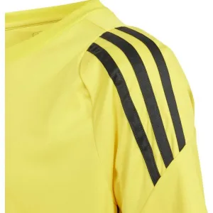 adidas TIRO24 JERSEY Y Chlapčenský futbalový dres, žltá, veľkosť