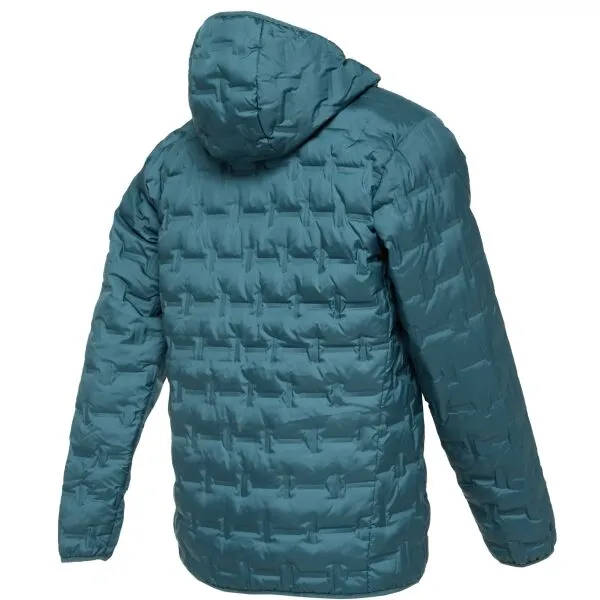 Columbia DELTA RIDGE DOWN HOODED JACKET Pánska zimná bunda, tyrkysová, veľkosť