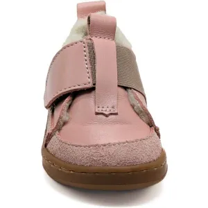 PEGRES SBF 64W Detská zimná barefoot obuv, ružová, veľkosť