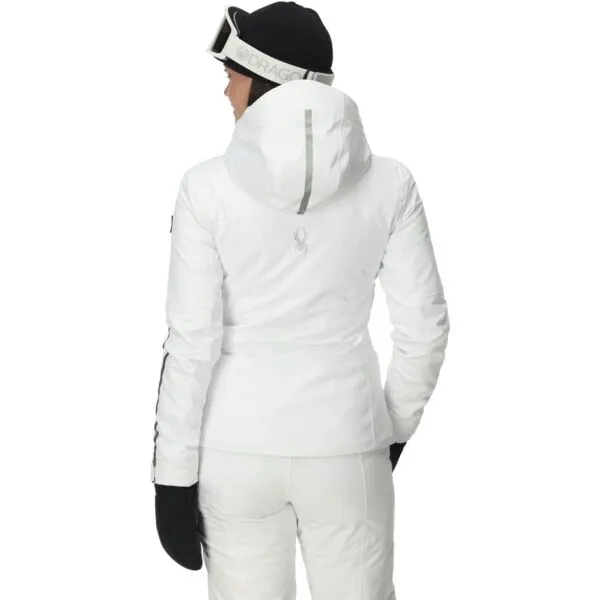 Spyder TITANIA JACKET Dámska lyžiarska bunda, biela, veľkosť