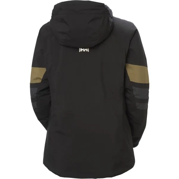 Helly Hansen W PANORAMA INS JACKET Dámska lyžiarska bunda, čierna, veľkosť