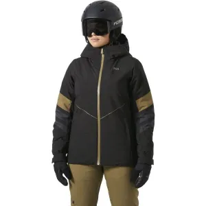 Helly Hansen W PANORAMA INS JACKET Dámska lyžiarska bunda, čierna, veľkosť